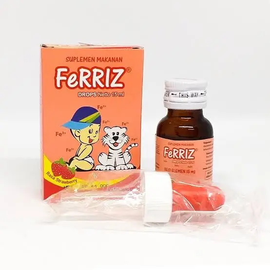 Ferriz vitamin tambah darah drop dan sirup 2