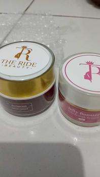 Product Review of ( SPESIAL LAUNCHING ) Jelly Pelicin Boster & Glowing Night Cream The Ride Beauty < Bundling 1 > from h**r 0