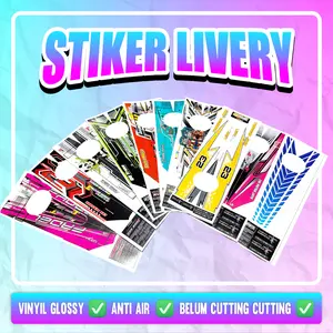 STIKER LIVERY BUS MINIATUR RKC Belum Dicutting