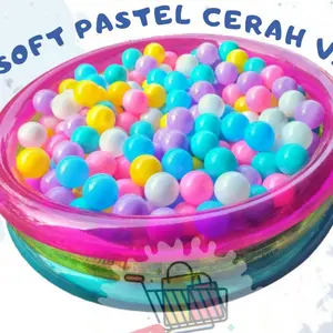 MANDI BOLA mainan anak mandi bola pastel isi 25/50/100 pcs - mandi bola pastel - Mandi Bola Pastel Isi 25Pcs/50pcs/100pcs