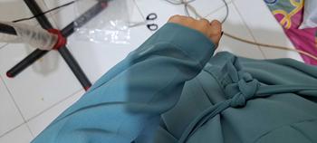 Product Review of ABAYA TURKEY BAHAN CERUTY BABYDOLL Polos Dress Muslim from c**🦋 1
