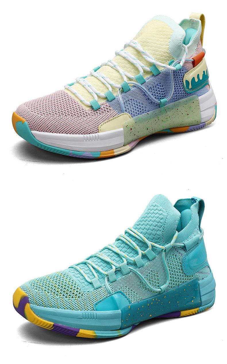 Product Introduction of IEAGO Original Quality Spike Men Women Basketball Shoes Jogging Fitness Breathable Outdoor Sport Sneakers 41