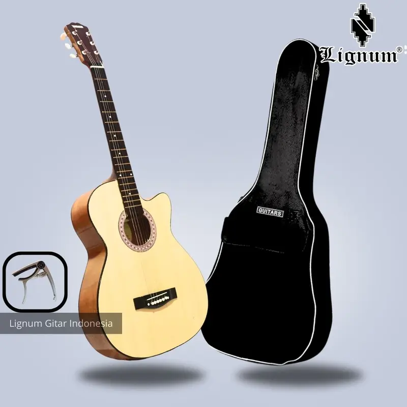 Gitar Akustik Yammaha (Geratis peking kayu) 5