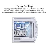 Gambar CASING ASUS ROG HYPERION GR701 White Edition - Full Tower E-ATX Case Tempered Glass (Free 4x PWM Fan) dari Techno Computer Bali Kota Denpasar 3 Tokopedia