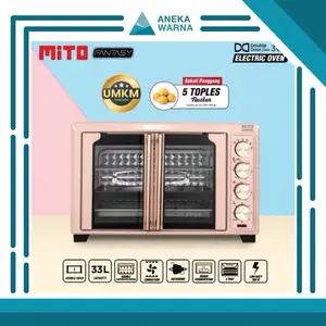 MITOCHIBA - OVEN LISTRIK FANTASY 33 LITER MO-300 DOUBLE DOOR PEMANGGANG KUE DAN MAKANAN