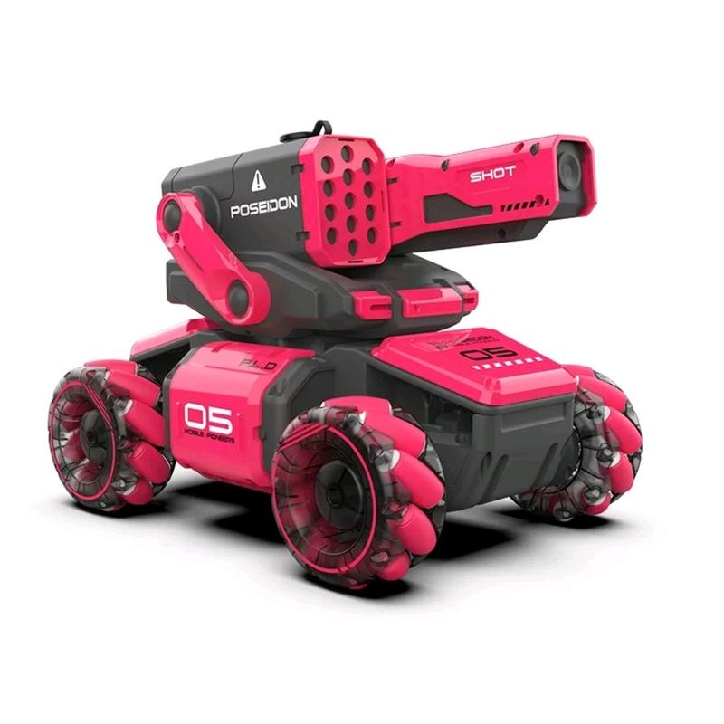 Water Shooting Remote Control Car/Remote Control Tank/Turret/Able To Rotate 360 Degree/Rc Toy/RC Tank 8