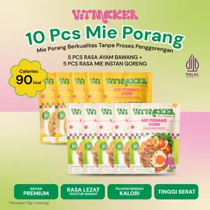 Vitmaker Mie Porang Rasa Mie Instan Goreng & Rasa Ayam Bawang