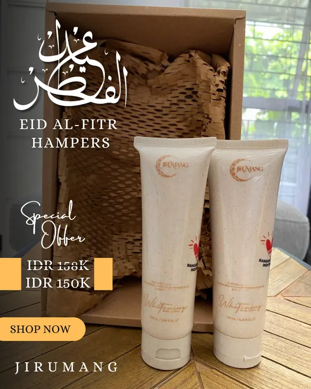 HAMPERS LEBARAN JIRUMANG EID FITRI BODY LOTION BODY LOTION CARE PACKAGE 0
