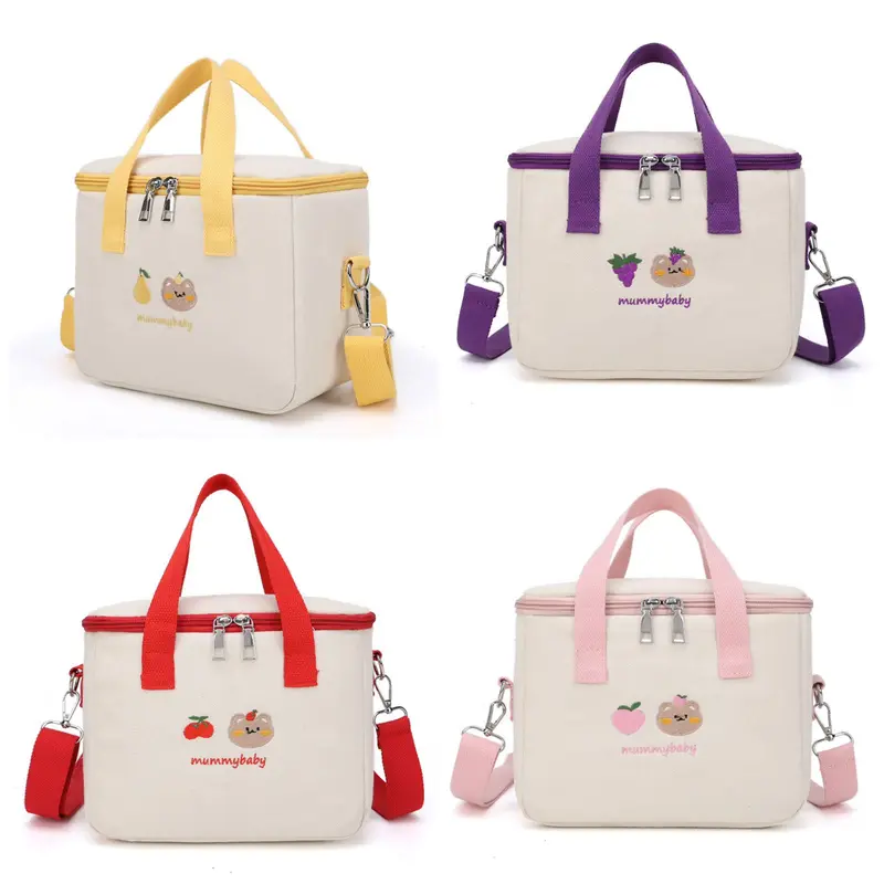TAS BAYI 6018 - TAS RANTANG “FASHION LEISURE COLLEGE” TAS SUSU BAYI RANTANG MAKANAN TAS PERLENGKAPAN BAYI - D 1 7
