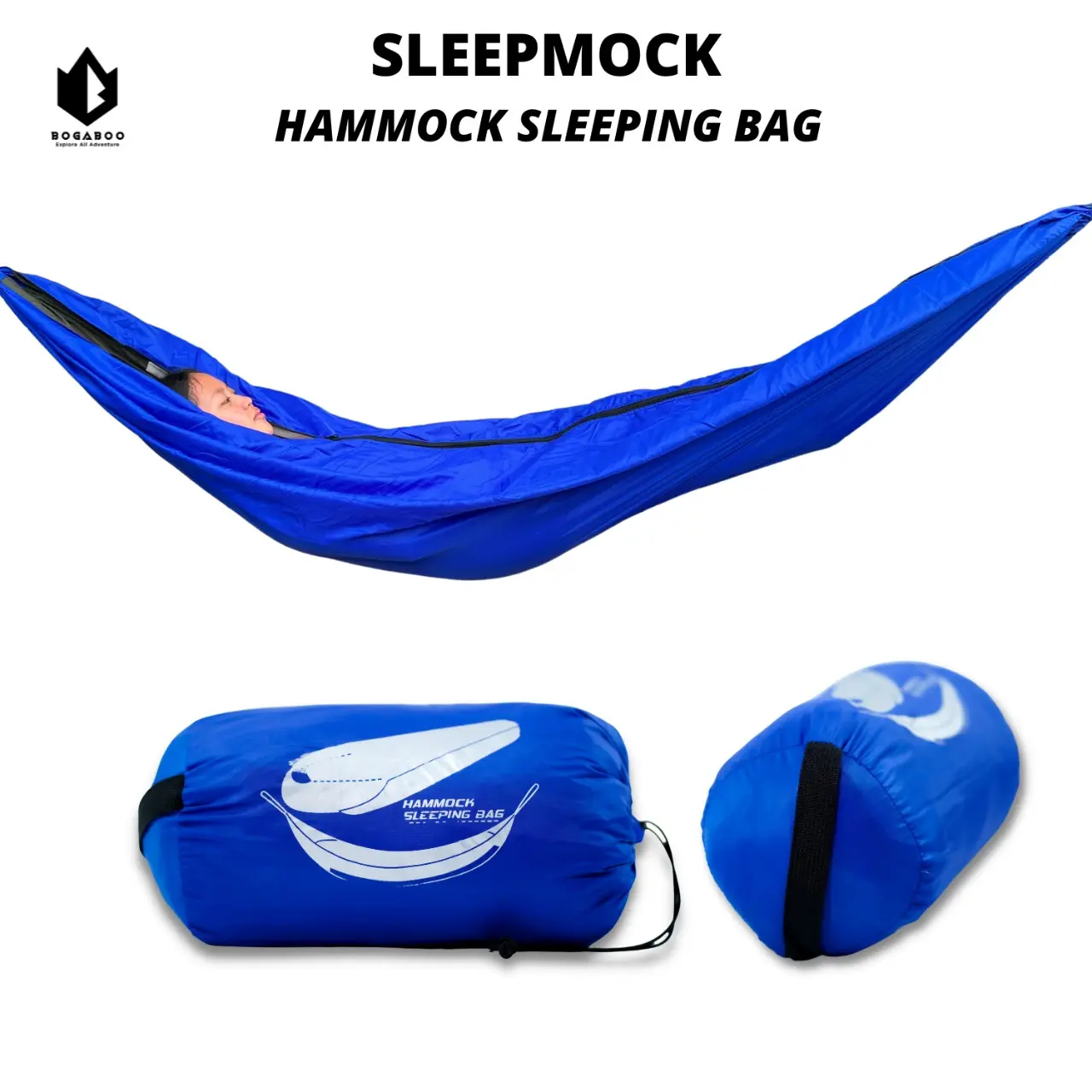 BISA COD Sleepmock - Hammock Sleeping Bag Size 270x150 cm - Ayunan Gantung Dewasa Besar COD - Hamock Hamuk Hamok Murah Ultralight