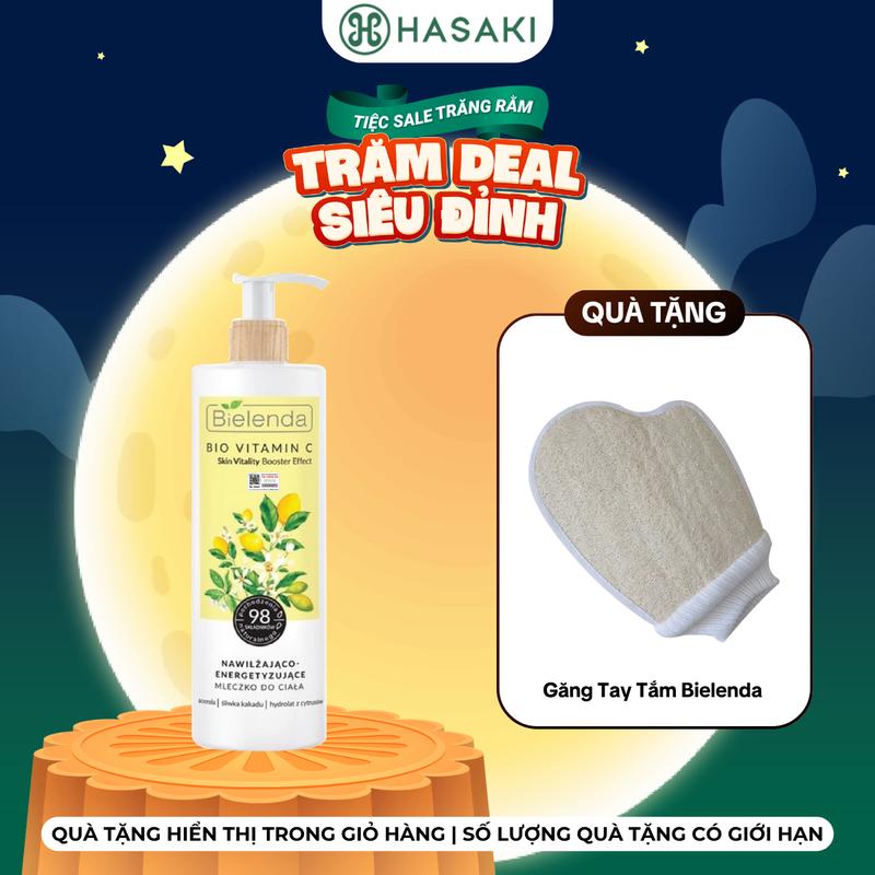 [MUA 1 TẶNG 1] Sữa Dưỡng Thể Bielenda Vitamin C 400ml | HASAKI BEAUTY