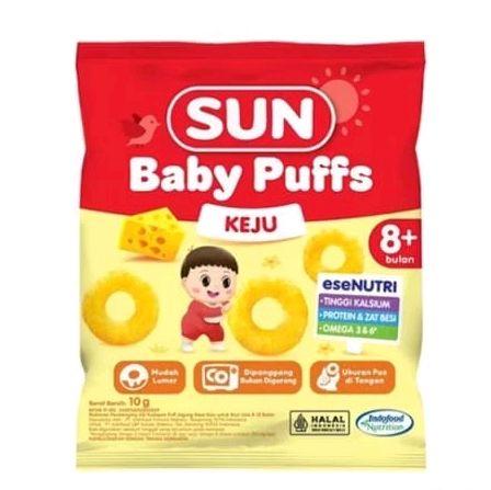 SUN BABY PUFFS 10GR SNACK BABY 0