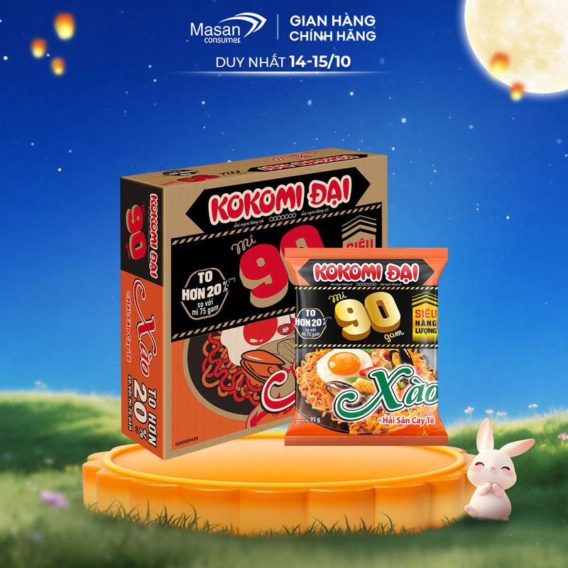 Kokomi Đại Mì Xào 90 Vị Hải Sản Cay Tê