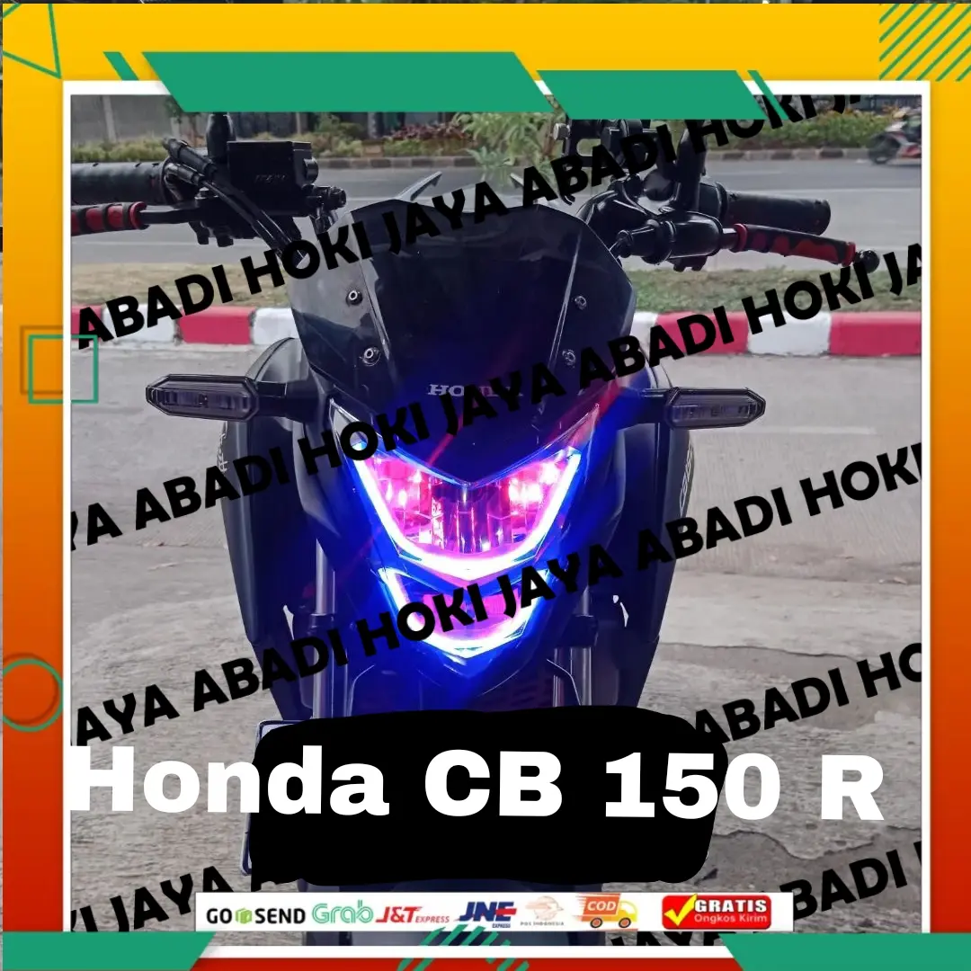FULL SET PAKET GANTENG LAMPU ALIS CB150R BONUS DEVIL EYES TIDAK BERBINTIK SIAP PAKAI