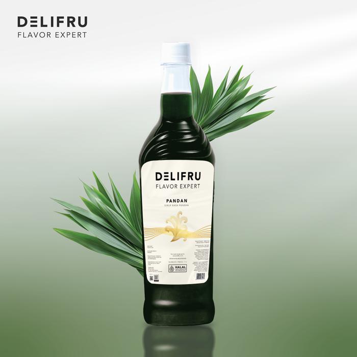 Gambar Syrup Pandan Delifru 1000 ml - Sirup Daun Pandan Premium dari Delifru Utama Indonesia Kota Administrasi Jakarta Barat Tokopedia