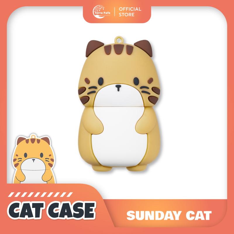 Product Introduction of [1 piece] Cat Case Portable Cute Cat Perfume Balm and Aroma Balm Case by TERRA PAFE - Pastel & Grey 9