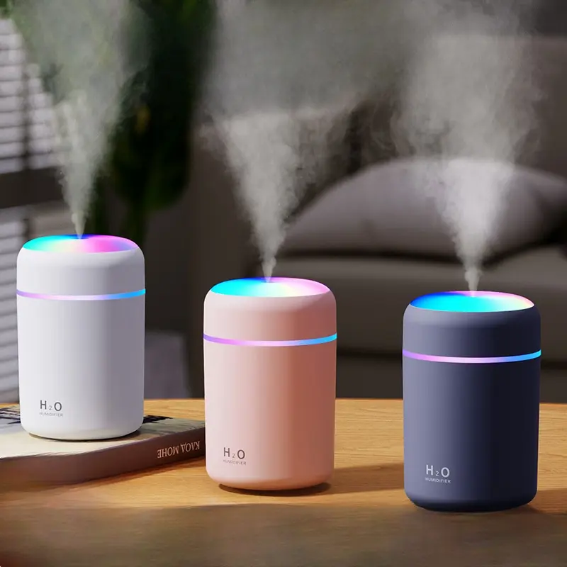 【New】+Pelembap Mobil Pelembap Aromaterapi Mini Pembersih Udara Interior Mobil Peralatan Mobil Atomisasi Kecil Humidifier