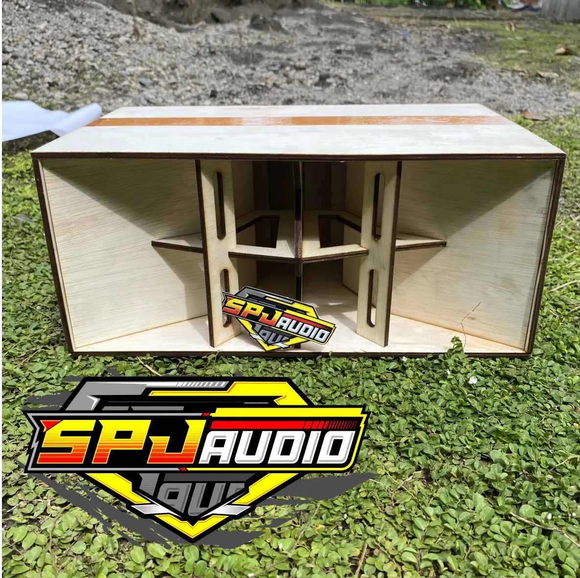 Box Speaker CLA Double 5 in Box Miniatur Sound System SPJ AUDIO