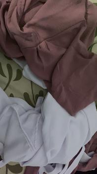 Product Review of gamis allmaira/bahan crinkle airflow premium Polos Muslim Panjang from F**y P**i 0