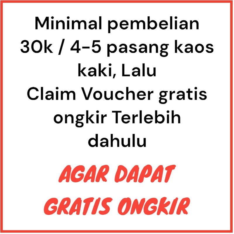 KAOS KAKI OLDSHCOOL-STRIP-GARIS GARIS 1