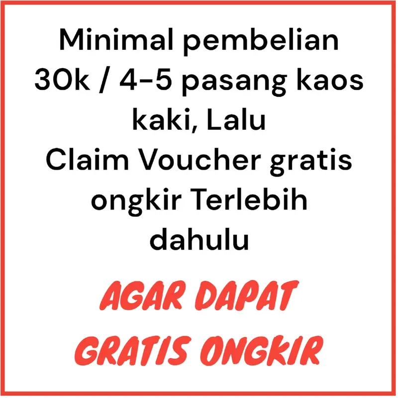 KAOS KAKI OLDSHCOOL-STRIP-GARIS GARIS 1