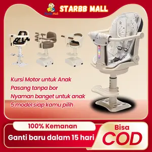 【Cocok untuk motor & sepeda listrik】Kursi Anak untuk Motor Pasang tanpa bor Nyaman banget untuk anak Tinggi dapat disesuaikan Bonus paket pemasangan gratis