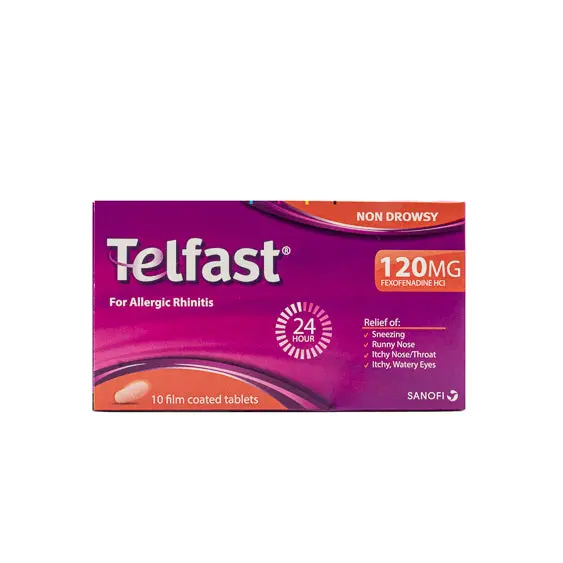 Telfast 120mg (10 Tablets)
