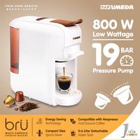 Gambar Umeda Bru Mesin Kopi Multi Kapsul / Nespresso Capsule Coffee Maker dari UMEDA Kota Administrasi Jakarta Utara 4 Tokopedia