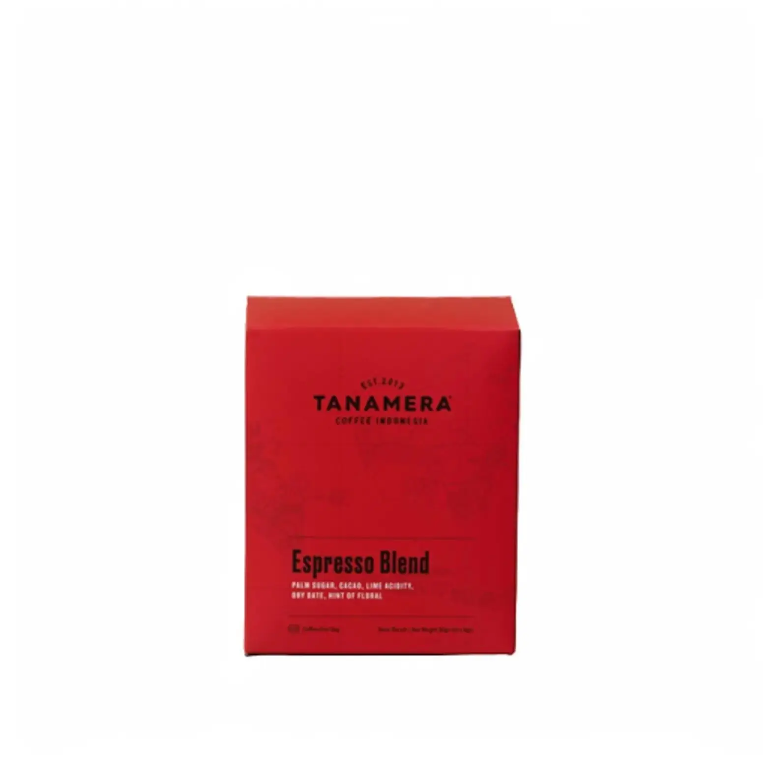 Tanamera Espresso Blend Coffee Drip Bag (Box of 10) arabica