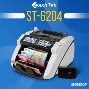 CASHTEK ST-6204 Mesin Penghitung Uang Bill Money Counter Hitung Cepat Akurat