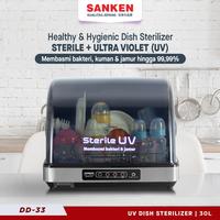 Gambar Sanken DD-33 UV Dish Dryer Steriliser UV Sterilizer Baby Bottle dari BestBro Elektronik Kota Administrasi Jakarta Barat 1 Tokopedia