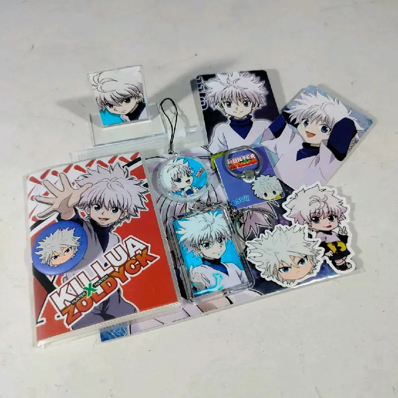 Hampers Aesthetic Hunter x Hunter - Kado Ulang Tahun Killua - Gift Wisuda Anime - Hadiah Ultah Manga 0