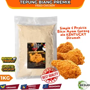 TEPUNG BIANG Premix Fried Chicken 1kg Premium Ayam Crispy Kentucky Gurih Wangi Bumbu Ayam Geprek Jamur crispy Tempe Bakwan