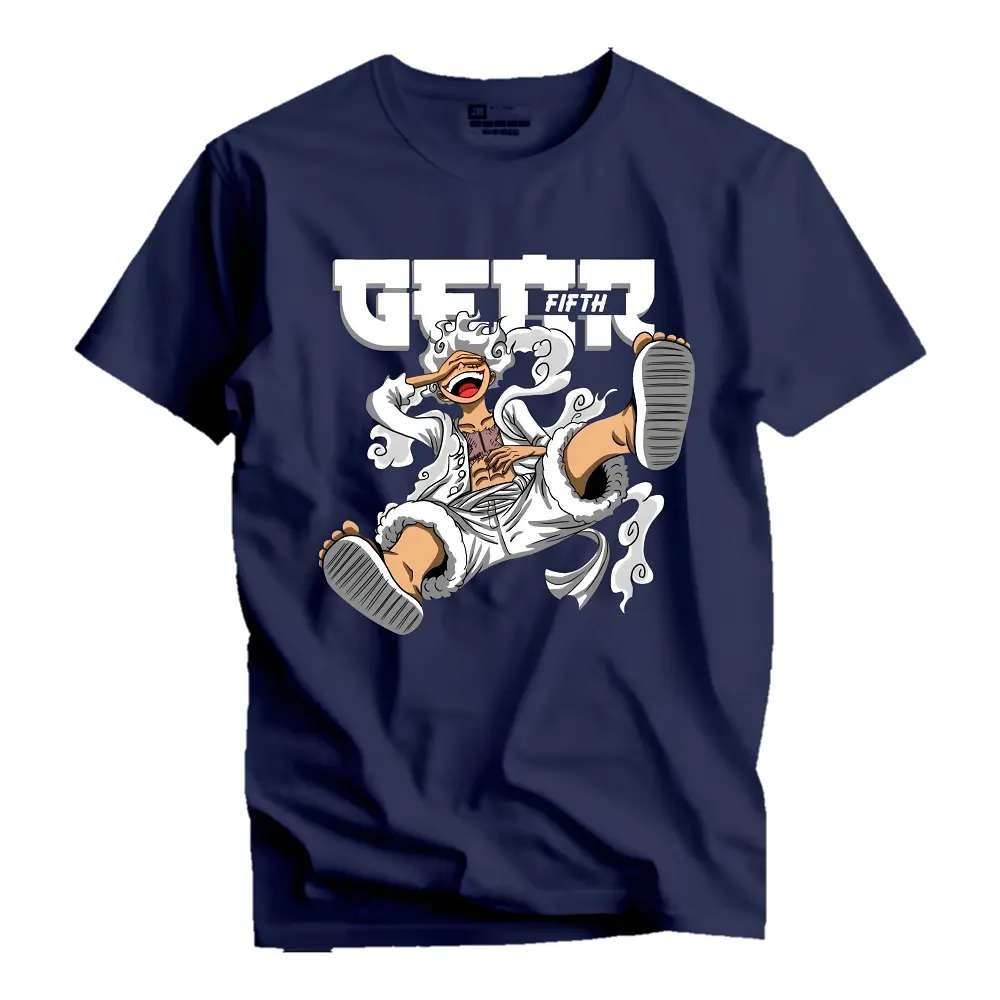 Kaos distro anak unisex bahan cotton combed 30s motif terbaru usia 1-14 tahun Motif Lufi Katun