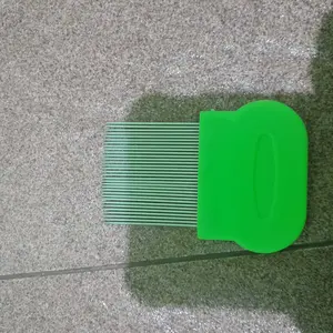 Sisir Kutu Serit Logam Ketombe Model Kekin Serit Serangga Sisir Rambut Steel