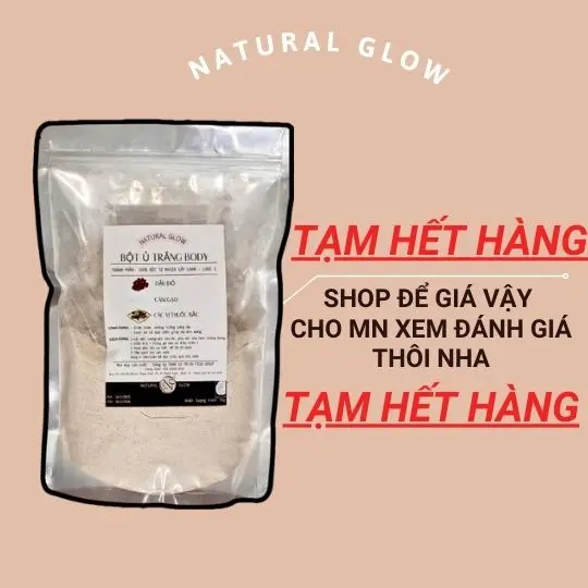 [500g] Bột thảo mộc thiên nhiên dưỡng sáng da Body [Natural Glow]