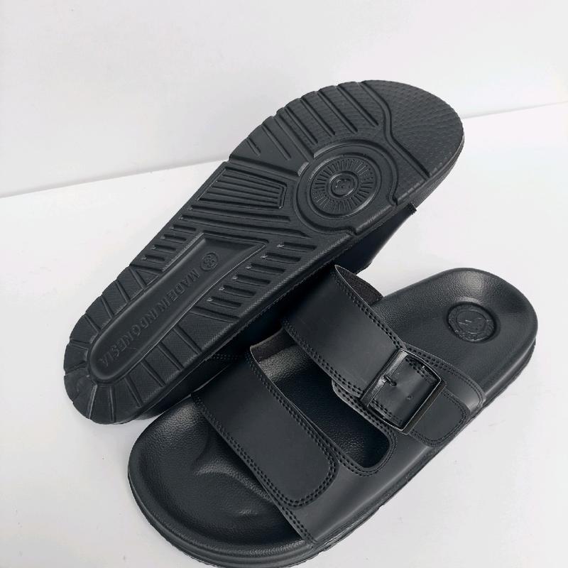 Sandal Kulit Pria Wolfer Anti Slip (Ringan )Kasual Gaya Trendy 5