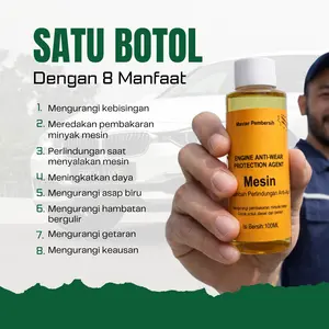 Master Pembersih Pelindung Mesin Mobil Anti-Keausan Agen Perlindungan Maksimal 100ml Optimal Performa Tetap Muda untuk Car Engine