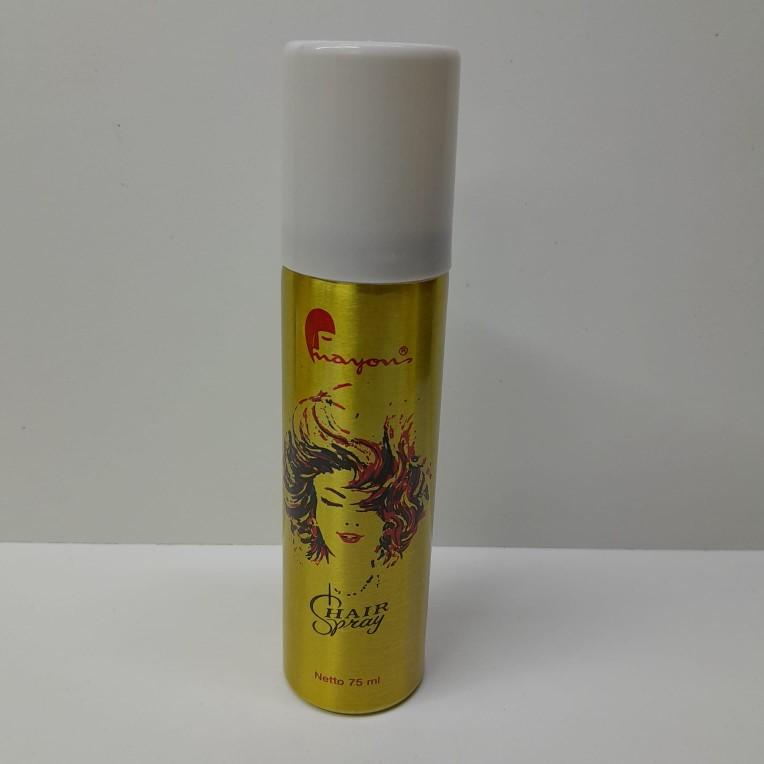 Mayon hair spray rambut khusus sanggul 75ml Bpom Mousse Pomade