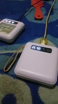 Product Review of 【COD】Hot Sale 20000mAh Mini Power Bank with 4 USB Ports Fast Charging and LED Display, Portable for iOS/Android Phone Charging - Power Bank Charger Pink (Free Shipping) from P**® 0