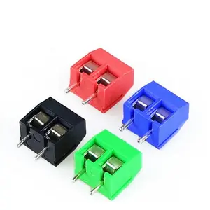 Terminal Block Biru 2pin Screw Connector pitch 5.0mm 250V 16A