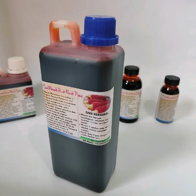Sari Minyak Buah Merah Papua 1Liter 2