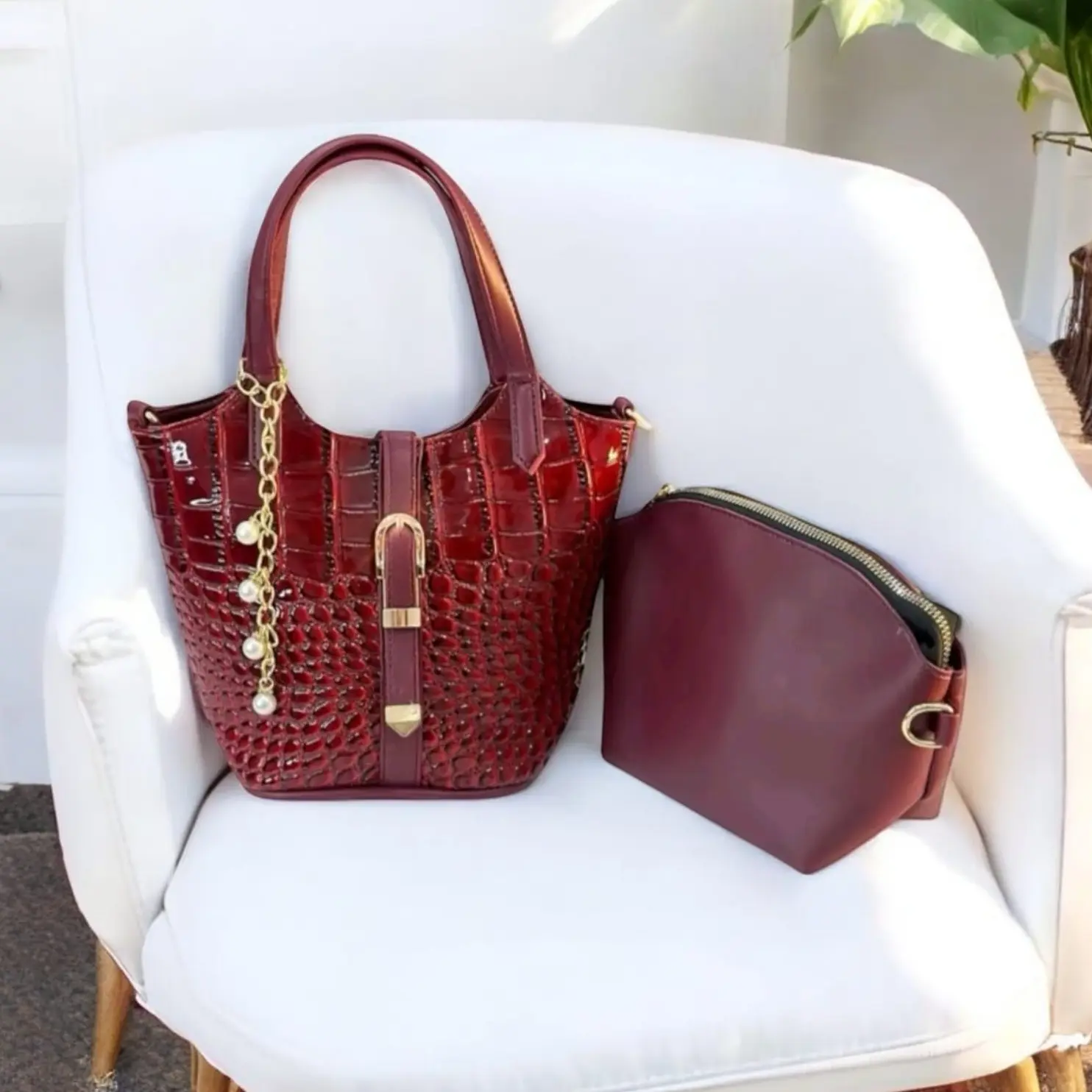 Tas Selempang (Jessica Bag) Handle Wanita Store Zidan Collection - Kulit - Cewek