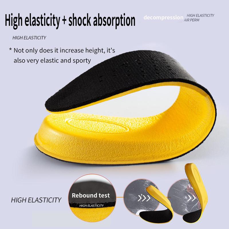 Product Introduction of 1.5-3.5cm Invisiable Height Increase Insoles for Women Men Insoles Breathable Shock Absorption Insoles 20