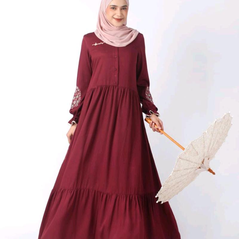 abaya Dannis terbaru kode a220317 exclusive BUTIKAIRIN Gamis 2