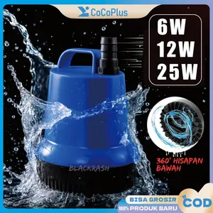 Power Head Pompa Air Celup Aquarium Submersible Water Pump Mesin Penguras Tandon Kolam Ikan Koi Efisiensi Tinggi