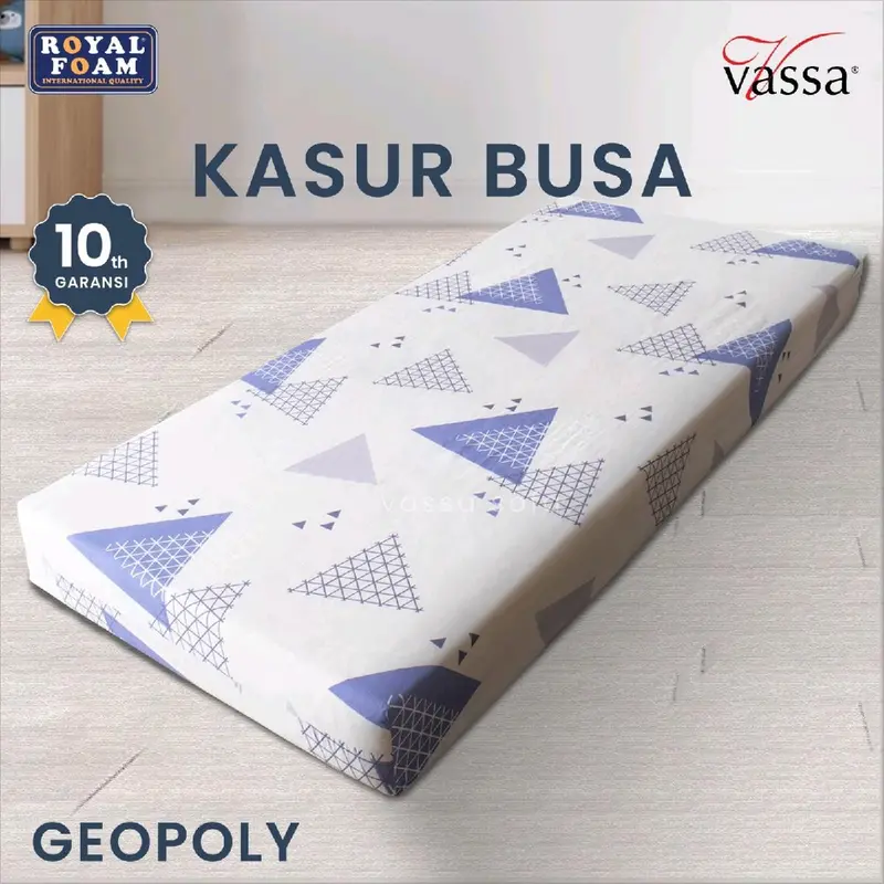 Kasur Busa Royal Foam Tebal 20 Cm Cover Zipper By Vassa Bedding 7