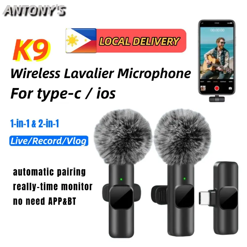 New Wireless Lavalier Microphone Portable Audio Video Recording Mini M New Wireless Lavalier Microphone Portable Audio Video Recording Mini M