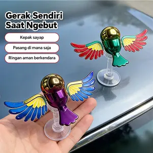 Ornamen Burung Kecil Estetik Dan Lucu Untuk Interior Mobil, Helm Motor, Sepeda Motor, Sepeda, Dan Mobil - Aksesoris Dekorasi Burung Terbang Realistis