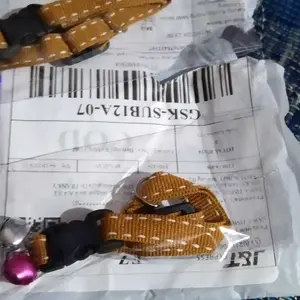 Kalung Kucing Anjing Motif Bintik 2 Lonceng